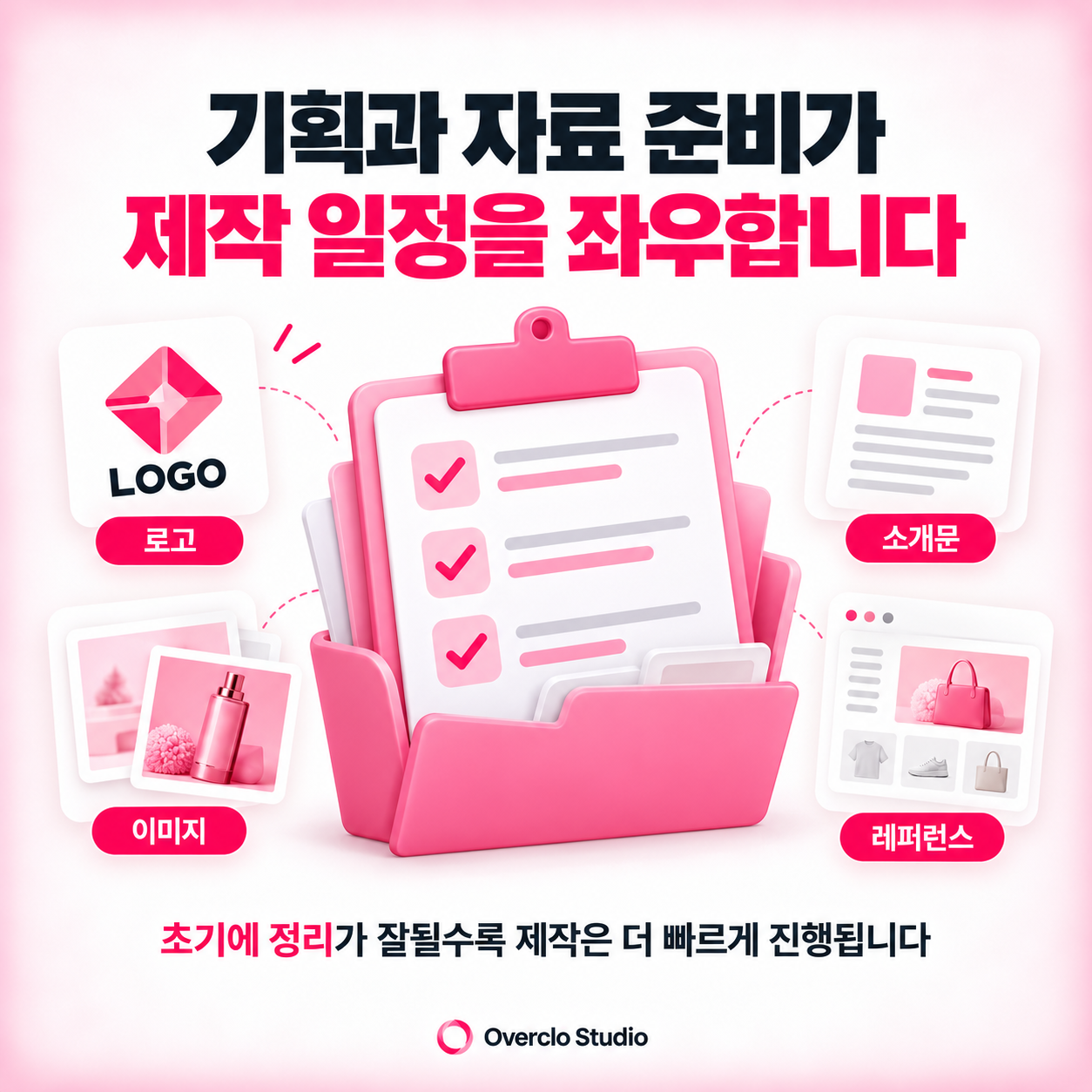 기획과 자료 준비